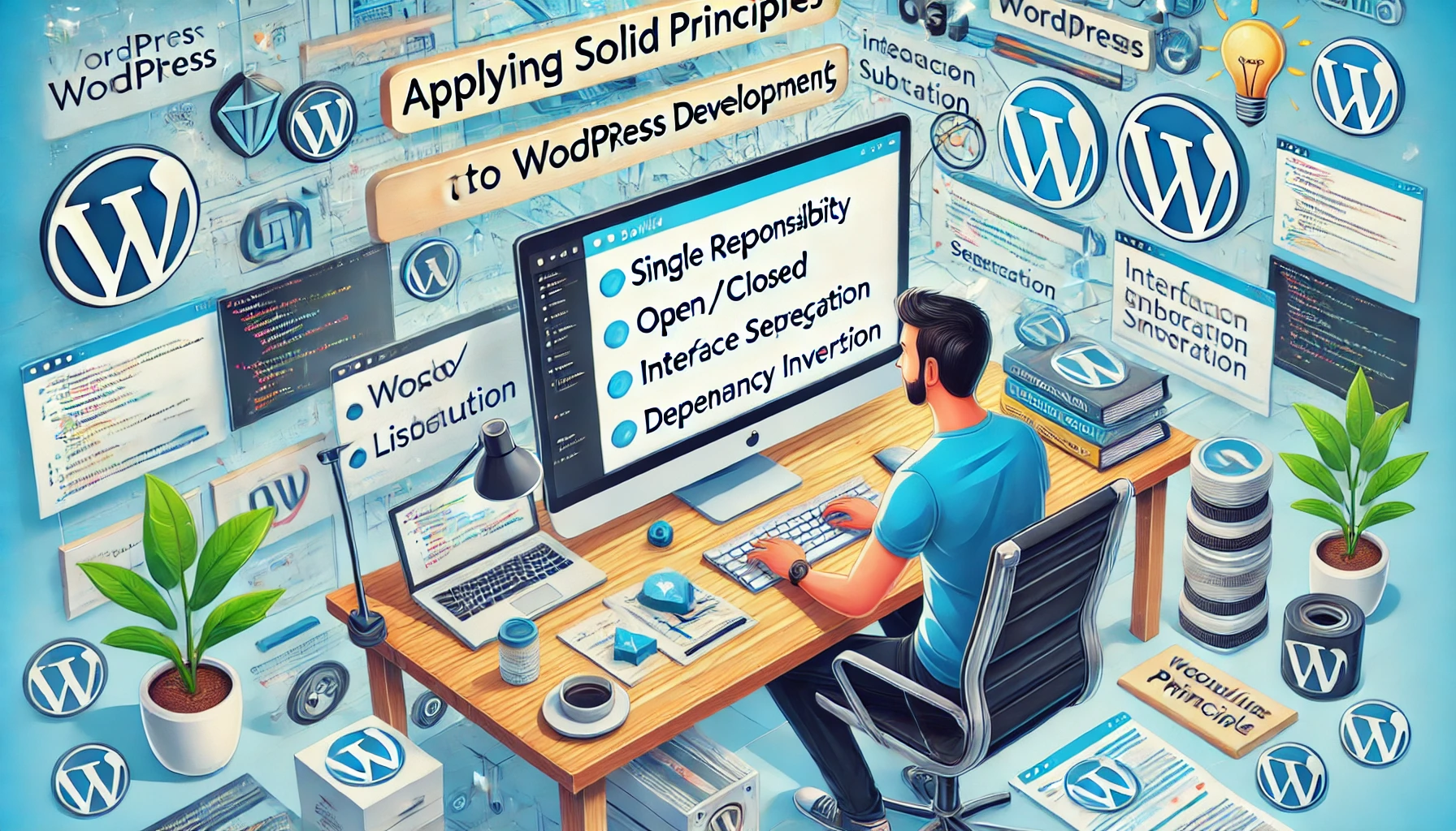 Illustration des principes SOLID appliqués au développement WordPress